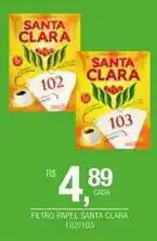 DB Supermercados Santa clara - filtro papel oferta