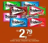 DB Supermercados Trident - goma masc 8g sabores oferta