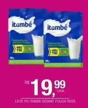 DB Supermercados Itambe - leite po timbe desnat pouch oferta