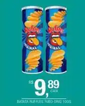 DB Supermercados Original - batata ruffles tubo oferta