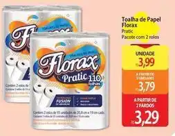 Atacadão Florax - toalha de papel oferta