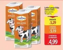 Atacadão Santa clara - leite longa vida oferta