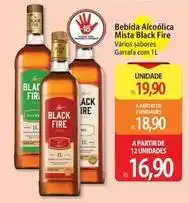 Atacadão Sabores - bebida alcoólica mista black fire oferta