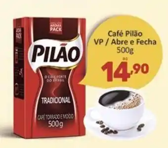 Supermercados Jau Serve Cafe Pilao VP/ Abre e Fecha 500g oferta