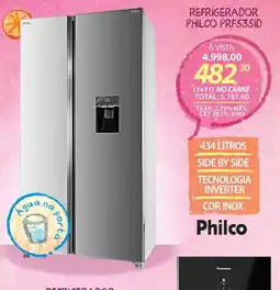 Lojas Cem Refrigerador philco prf535id oferta
