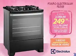 Lojas Cem Fogão electrolux fe5gb oferta