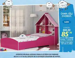 Lojas Cem Cama geli casinha oferta