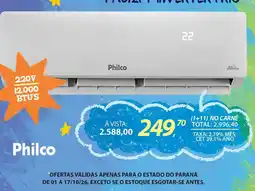 Lojas Cem Philco oferta