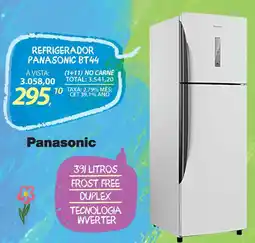 Lojas Cem Refrigerador panasonic bt44 oferta