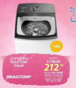 Lojas Cem Lavadora brastemp bwj14 oferta