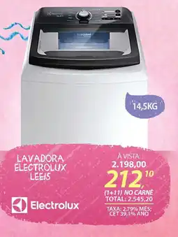 Lojas Cem Lavadora electrolux leei5 oferta