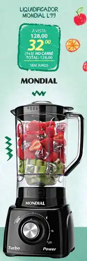 Lojas Cem Liquidificador mondial l99 oferta