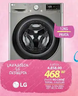 Lojas Cem Lava&seca lg cv5012pc4 oferta