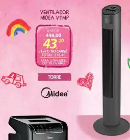 Lojas Cem ventilador midea vt mp oferta