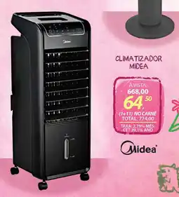 Lojas Cem climatizador midea oferta