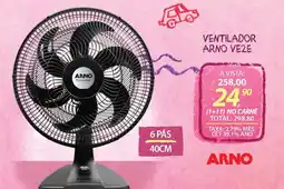 Lojas Cem Ventilador arno ve2e oferta