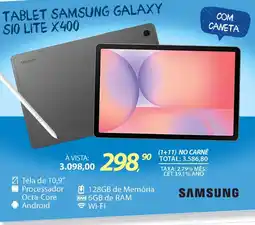 Lojas Cem Tablet samsung galaxy s10 lite x400 oferta