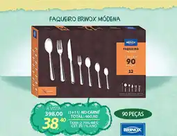 Lojas Cem Faqueiro brinox módena oferta