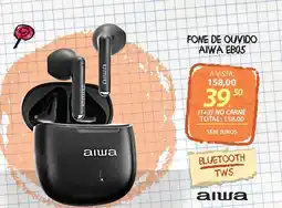 Lojas Cem fone de ouvido aiwa eb05 oferta