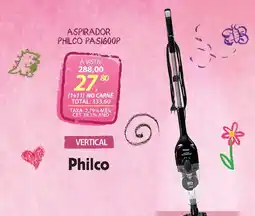 Lojas Cem Aspirador philco pas1600p oferta