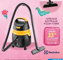 Lojas Cem aspirador electrolux acqua power oferta