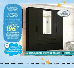 Lojas Cem Roupeiro paraná oferta