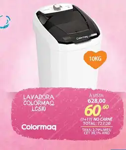 Lojas Cem Lavadora colormaq lcs10 oferta