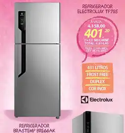 Lojas Cem Refrigerador electrolux tf70s oferta