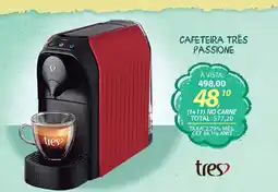 Lojas Cem Cafeteira três passione oferta
