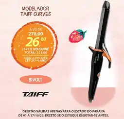Lojas Cem Modelador taiff curves oferta