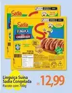 Atacadão Sadia - linguiça suína oferta