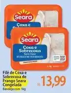 Atacadão Seara - filé de coxa e sobrecoxa de frango congelada oferta