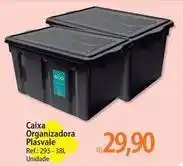 Atacadão Plasvale - caixa organizadora oferta