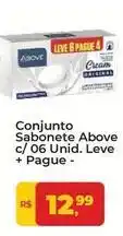 Tonin Superatacado Above - conjunto sabonete c/ 06 unid. leve + pague oferta
