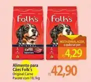Atacadão Folk's - alimento para cães oferta