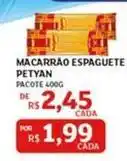 Assaí Atacadista Petyan - macarrao espaguete oferta
