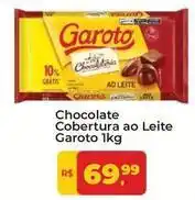 Tonin Superatacado Garoto - chocolate cobertura ao leite oferta