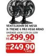 Assaí Atacadista De - ventilador de mesa x-treme 6 pas ve60 arno oferta