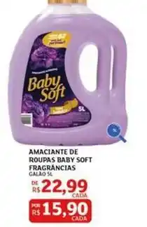 Assaí Atacadista Baby soft - amaciante de roupas oferta