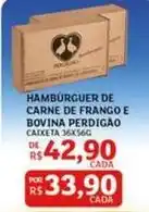 Assaí Atacadista Perdigão - hamburguer de carne de frango e bovina oferta