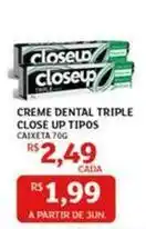 Assaí Atacadista Close up - creme dental triple oferta