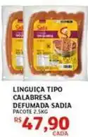 Assaí Atacadista Sadia - linguiça tipo calabresa defumada oferta