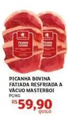 Assaí Atacadista Bovina - picanha bovina fatiada resfriada a vacuo masterboi oferta