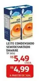 Assaí Atacadista Damare - leite condensado semidesnatado oferta