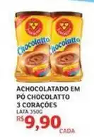 Assaí Atacadista 3 corações - achocolatado em pó chocolatto oferta