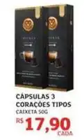 Assaí Atacadista Cápsulas 3 corações tipos oferta