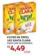 Assaí Atacadista Santa clara - filtro de papel oferta