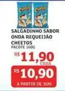 Assaí Atacadista Cheetos - salgadinho sabor onda requeijão oferta