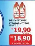 Assaí Atacadista Lysoform - desinfetante tipos oferta