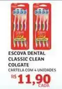 Assaí Atacadista Colgate - escova dental classic clean oferta